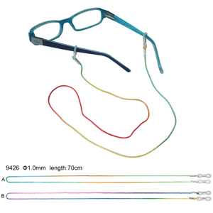 Unisex Regenbogen-Polyester-Brillenband 